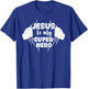 Jesus Is My Superhero Christian Religious T-Shirt - T-Shirt | Royal