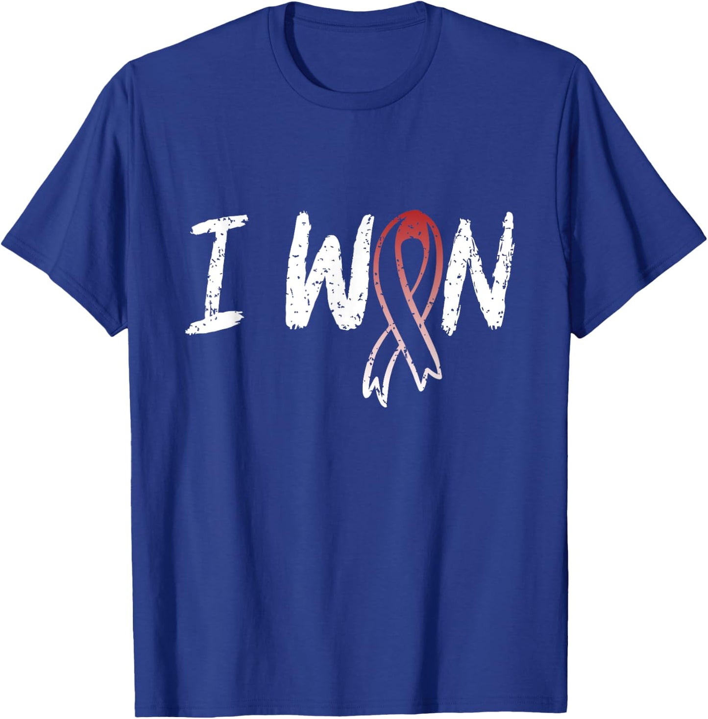 Laryngeal Cancer Survivor - I Won Laryngeal Cancer Awareness T-Shirt - T-Shirt | Royal