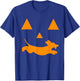 Halloween Pumpkin Dachshund Jack-o-lantern Costume T-Shirt - T-Shirt | Royal