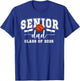 Basketball Senior Dad Class Of 2026 Basketball Senior Father T-Shirt - T-Shirt | Royal