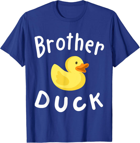 Brother Duck Birthday Rubber Duck Lover Family Matching Boys T-Shirt - T-Shirt | Royal