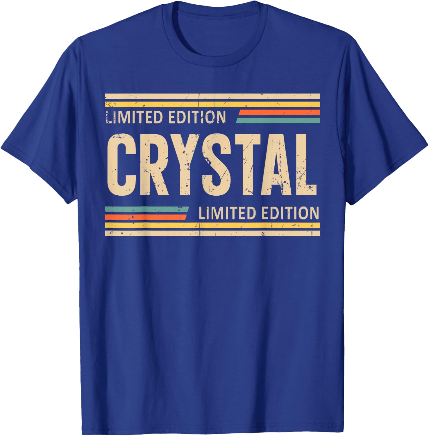 CRYSTAL Limited Edition Shirt CRYSTAL Name Personalized T-Shirt - T-Shirt | Royal