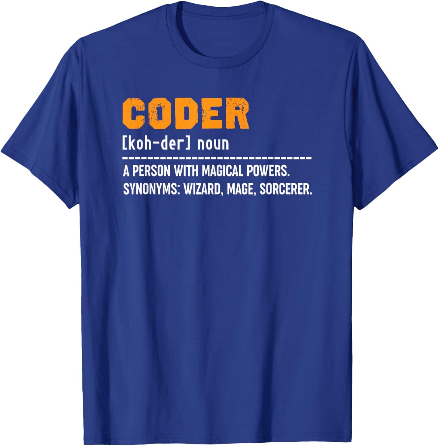 Great Coding Coder Code Designs Women's Black Graphic T-Shirt - T-Shirt | Royal