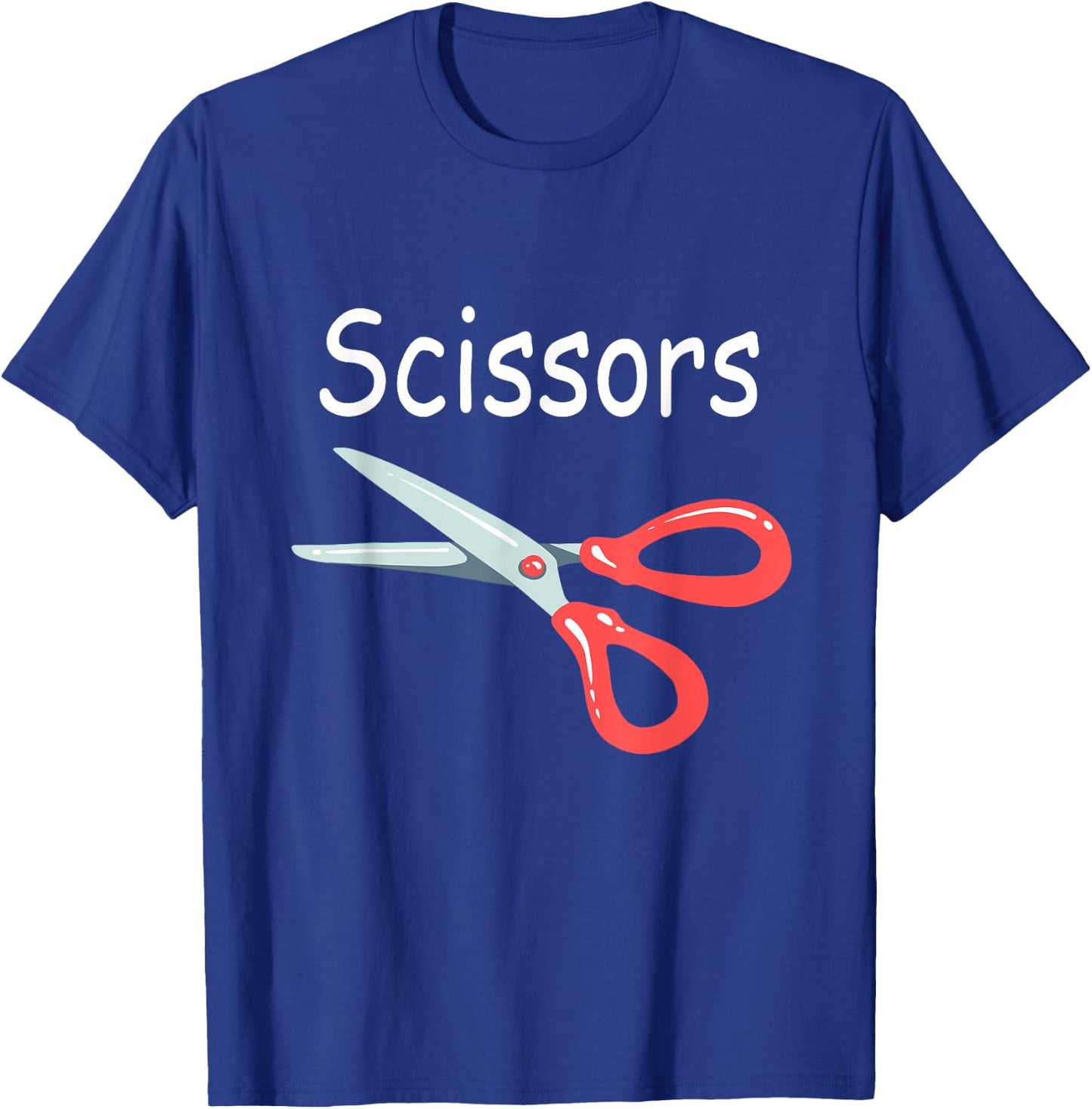 Rock Paper Scissors Matching Halloween Costumes T-Shirt - T-Shirt | Royal