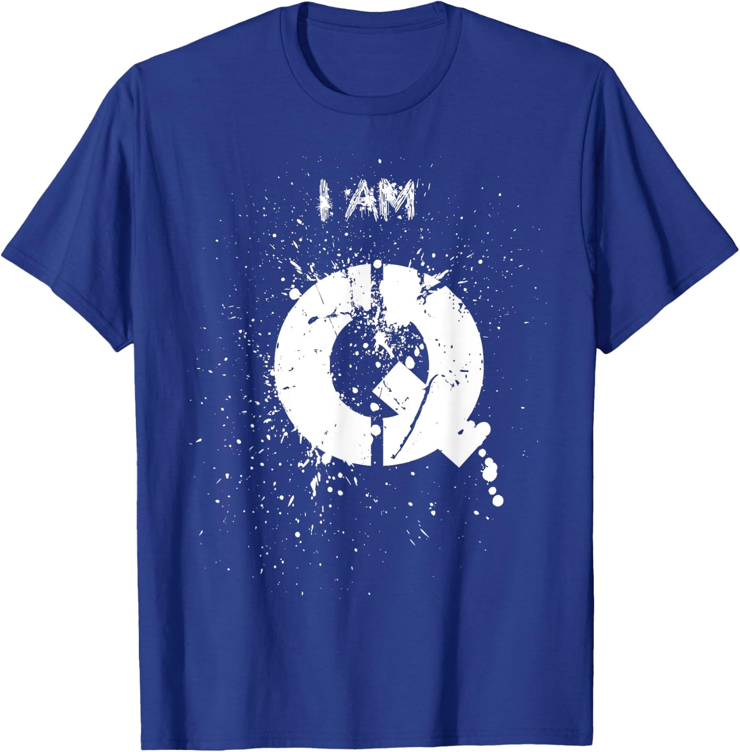 Unicorns and A-holes - Nerd Stuff i am q T-Shirt - T-Shirt | Royal