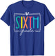 Sixth Grade Teacher Girl Women Back To School Let The Begin T-Shirt - T-Shirt | Royal