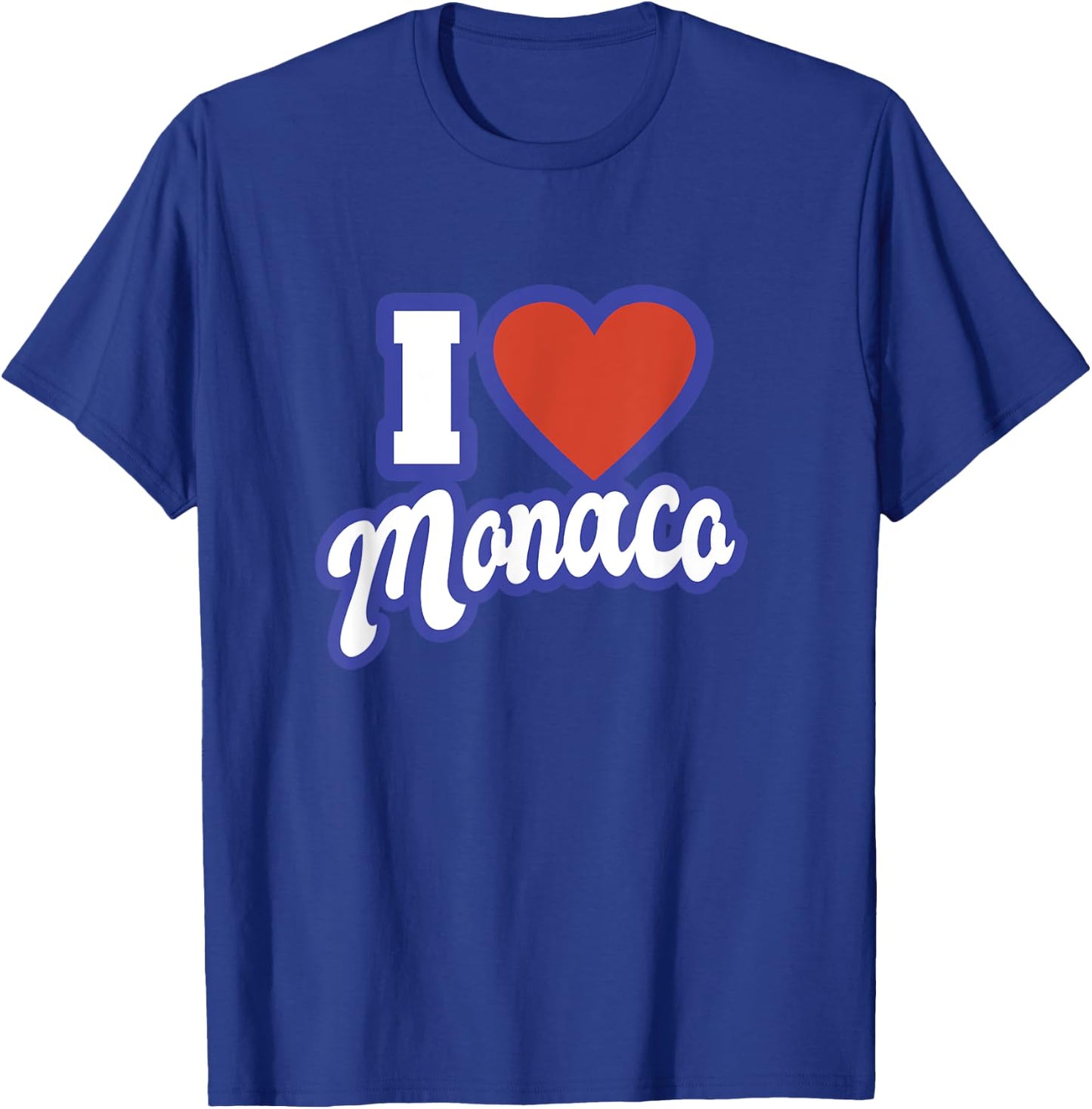 I Love Monaco T-Shirt - T-Shirt | Royal