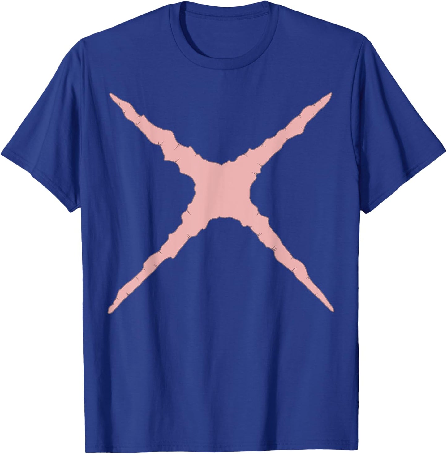 Anime Cosplay Anime Costume Anime Training Scar Anime Gym T-Shirt - T-Shirt | Royal