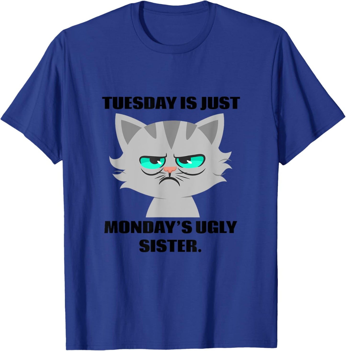 Tuesday Is Just Monday's Ugly Sister Funny Boy's T Shirt T-Shirt - T-Shirt | Royal