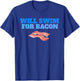 Will Swim For Bacon Swimming Breakfast Funny Swimmer T-Shirt - T-Shirt | Royal