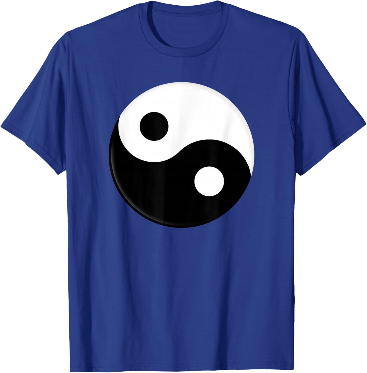 Yin Yang Classic Black White Symbol Vintage Chinese Gift T-Shirt - T-Shirt | Royal
