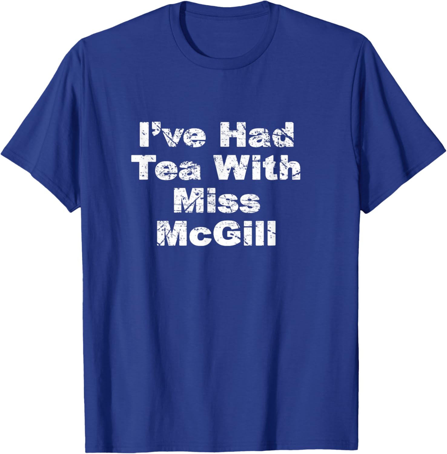 Ice Hockey Movie Fan Tea With Miss McGill Youngblood Shirt T-Shirt - T-Shirt | Royal