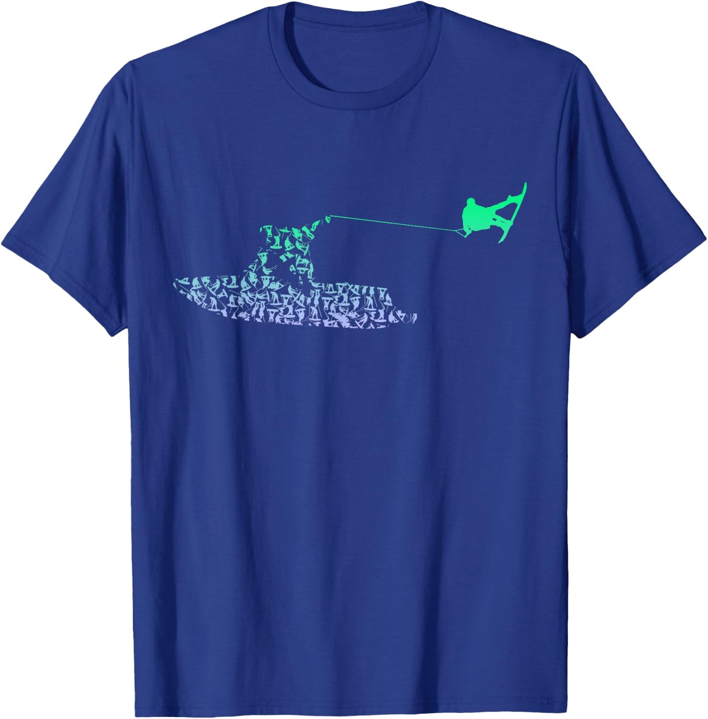 Boys Wakeboarder Shirt | Wakeboard Shirt | Wakeboarding , Small, Black T-Shirt - T-Shirt | Royal