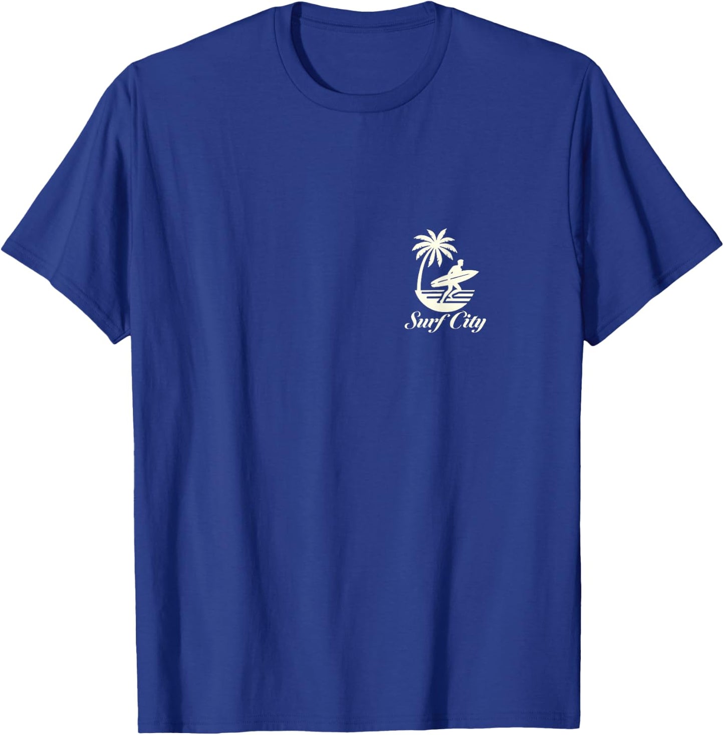 El Salvador Surf City Beach Vintage T-Shirt - T-Shirt | Royal
