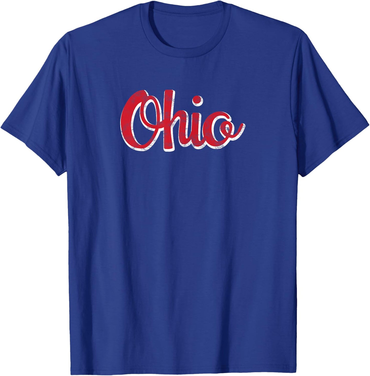 Ohio - Classic Ohio Script T-Shirt - T-Shirt | Royal