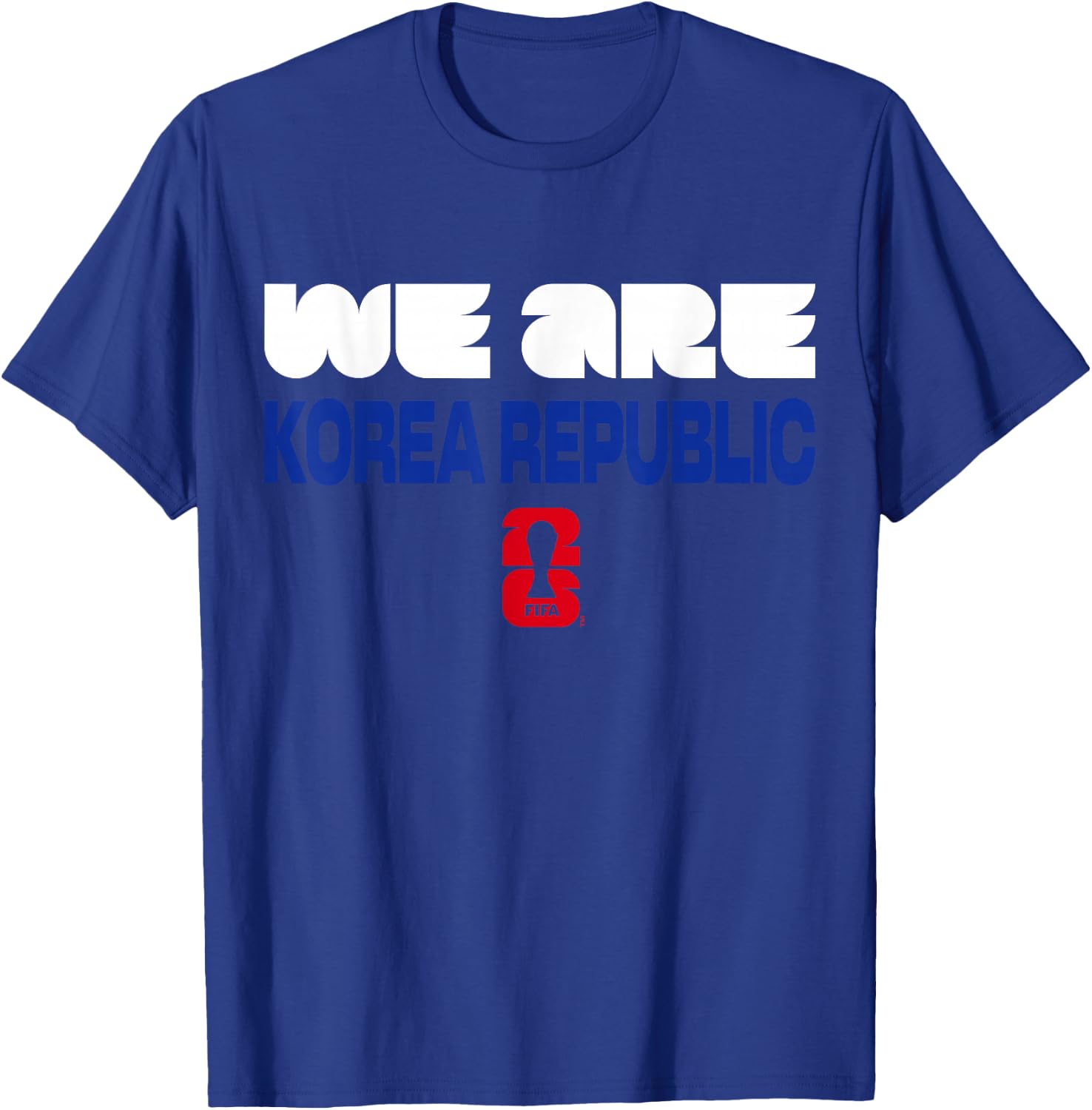 FIFA World CUP26 Qualifier We are Korea T-Shirt - T-Shirt | Royal