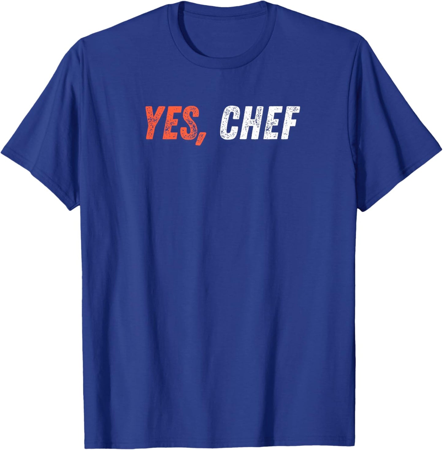 2 Each their Own Yes Chef Black Classic Fit Short Sleeve Small T-Shirt - T-Shirt | Royal