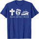 Jesus Coffee Cruise Funny Christian Vacation Cruising Lovers T-Shirt - T-Shirt | Royal