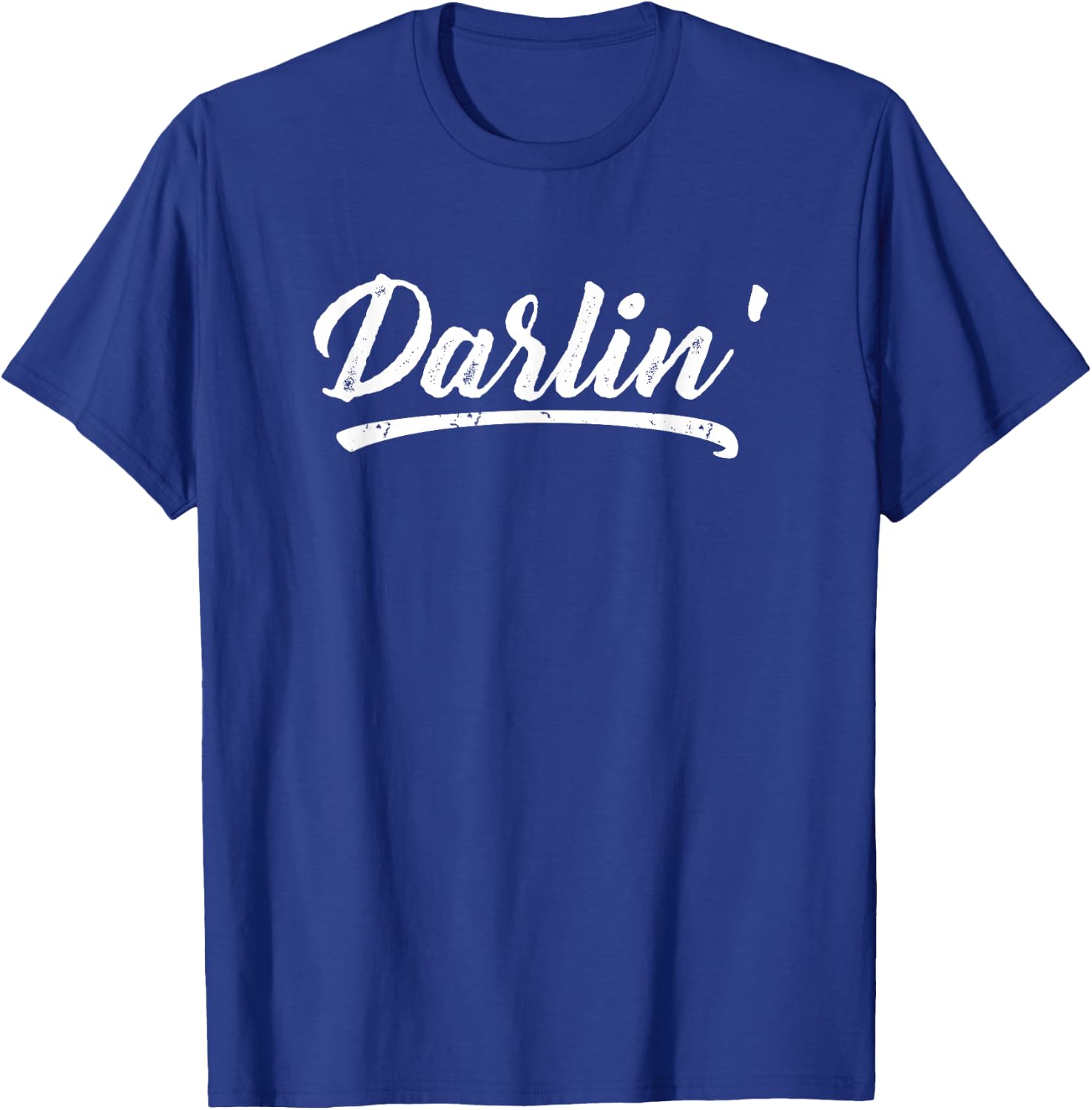 Darlin': Romantic Gift Husband Wife T-Shirt - T-Shirt | Royal