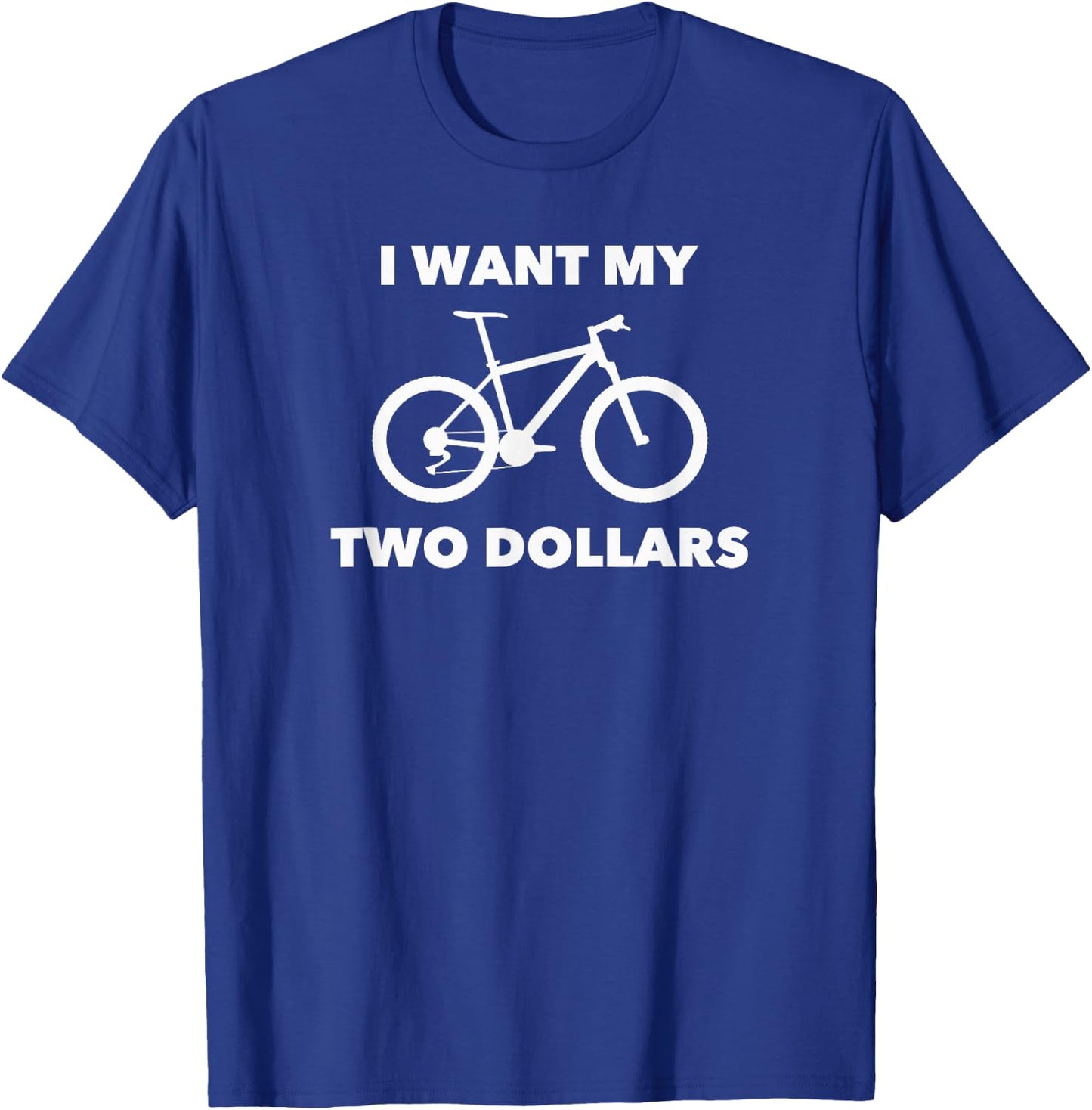 I Want My Two Dollars 2$ Movie Quote Retro 80s Vintage T-Shirt - T-Shirt | Royal