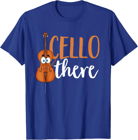 Cello Player Cellist Musician Cello There T-Shirt - T-Shirt | Royal