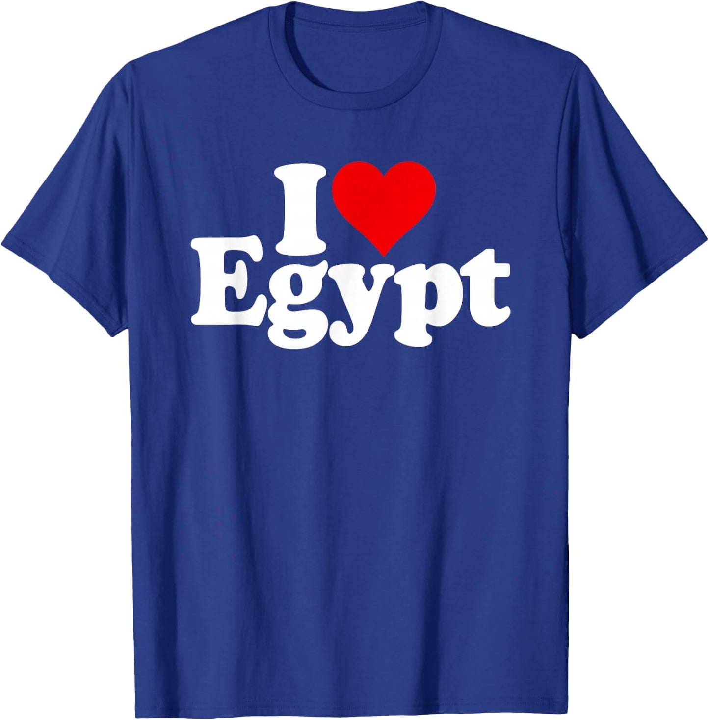 I Love Heart Egypt T-Shirt - T-Shirt | Royal