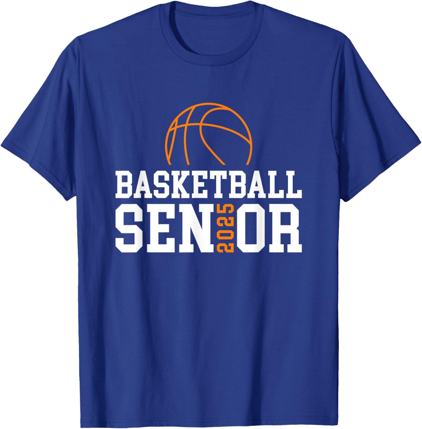 Class of 2025 Basketball Senior Night T-Shirt - T-Shirt | Royal