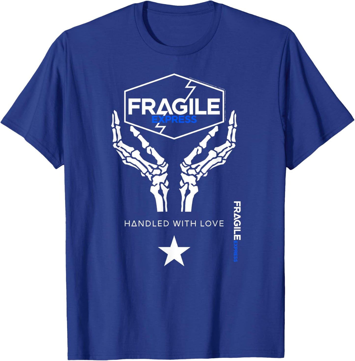Death Stranding Fragile ExpressVideo Gaming Merch T-Shirt - T-Shirt | Royal