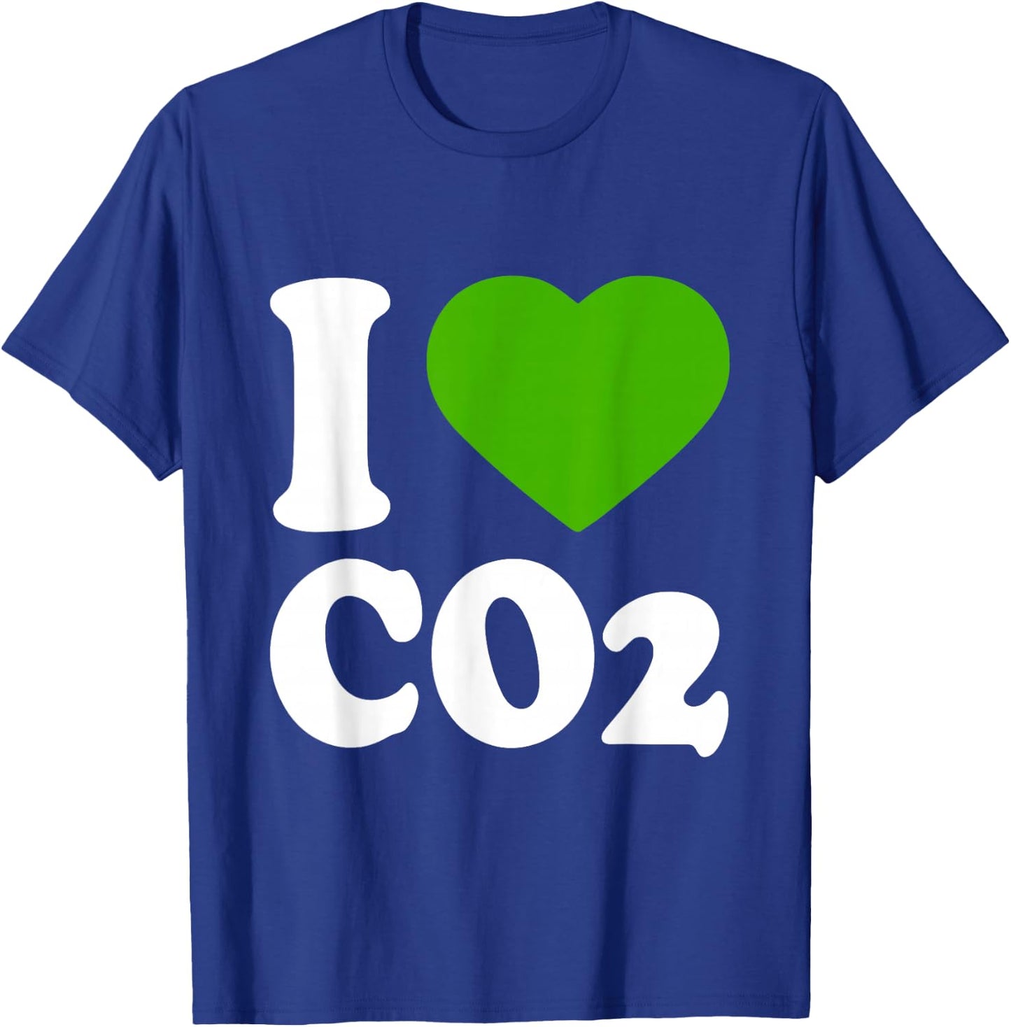 I Love Co2 T-Shirt - T-Shirt | Royal