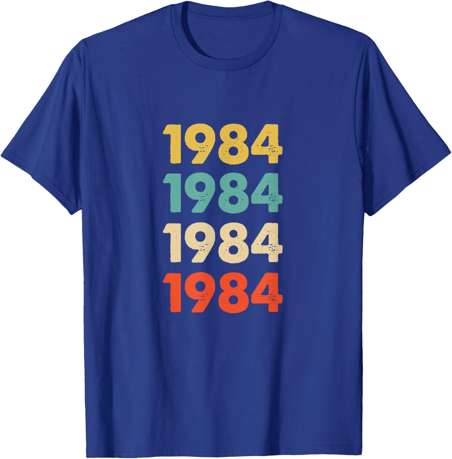 1984 Birthday T-Shirt - T-Shirt | Royal