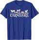 Carnivore Diet Anti-Vegan Anti-Vegetarian Keto Diet T-Shirt - T-Shirt | Royal