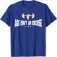 Age Isn't An Excuse a Workout and Fitness Motivational Quote T-Shirt - T-Shirt | Royal