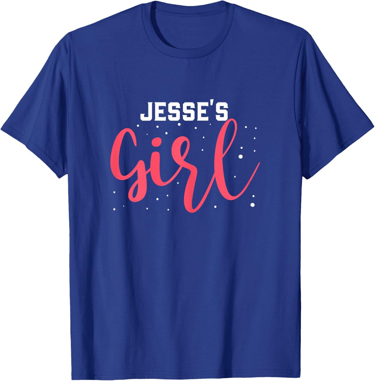 JESSE'S Girl Matching Boyfriend Girlfriend T-Shirt - T-Shirt | Royal