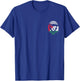 Lion Keffiyeh Time of Palestine Flag Pocket T-Shirt - T-Shirt | Royal