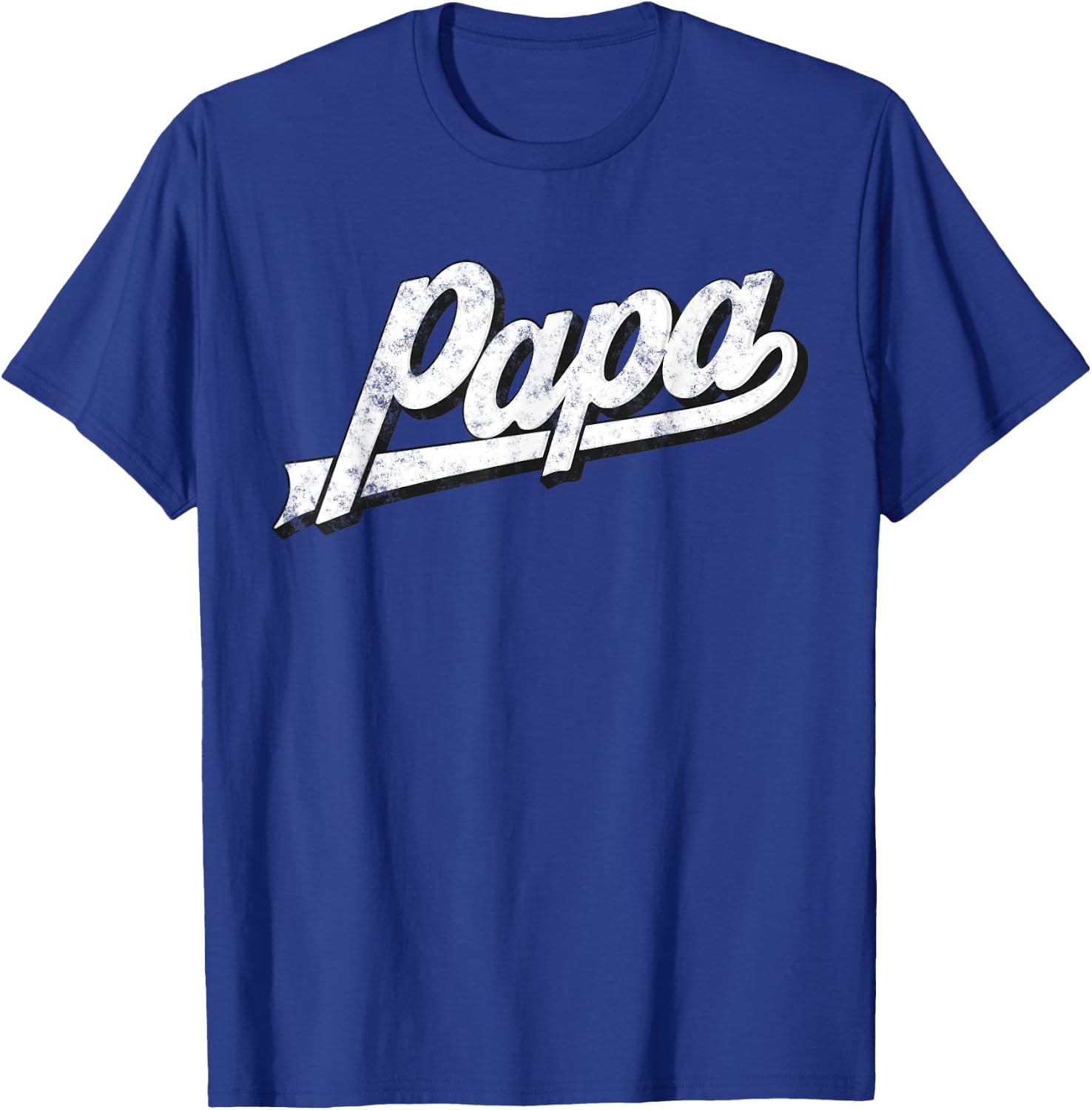 Papa Retro Style Funny Father’s Day Gifts For Dad Grandpa T-Shirt - T-Shirt | Royal