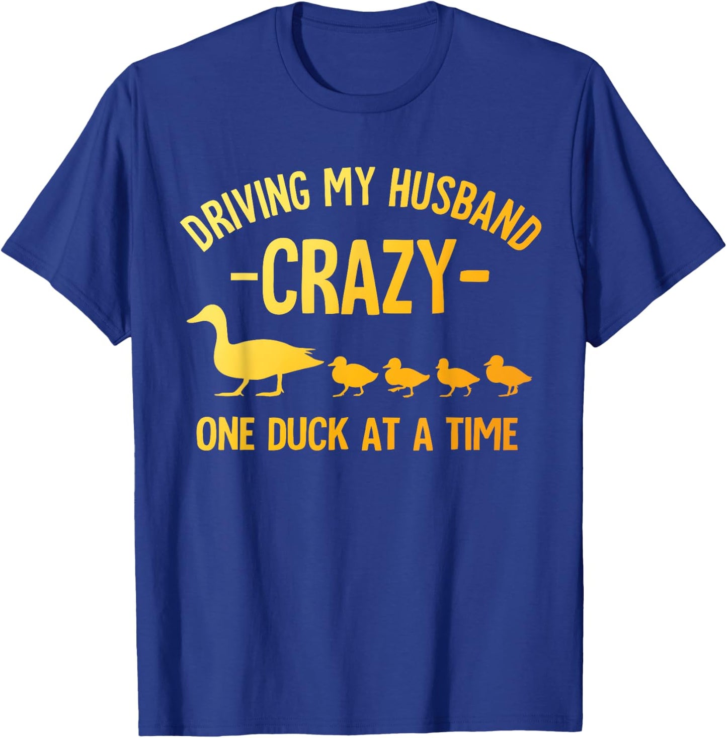 Funny Duck Mama Art For Wife Women Duck Themed Duck Lover T-Shirt - T-Shirt | Royal