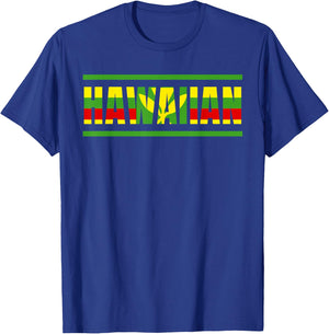Kanaka Maoli Native Hawaiian Islands Hawaii Flag T-Shirt - T-Shirt | Royal