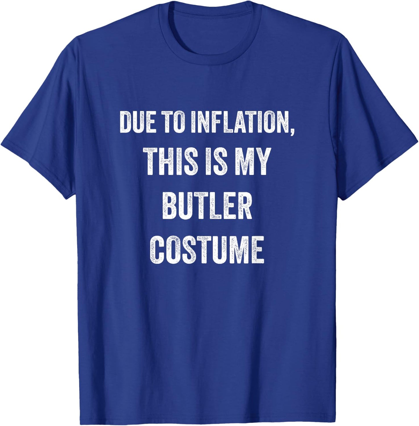 Butler Halloween Costume T-Shirt - T-Shirt | Royal