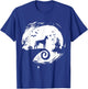 Xolo Halloween Costume Xoloitzcuintli Moon Silhouette T-Shirt - T-Shirt | Royal