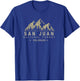Colorado Souvenir San Juan National Forest T-Shirt - T-Shirt | Royal