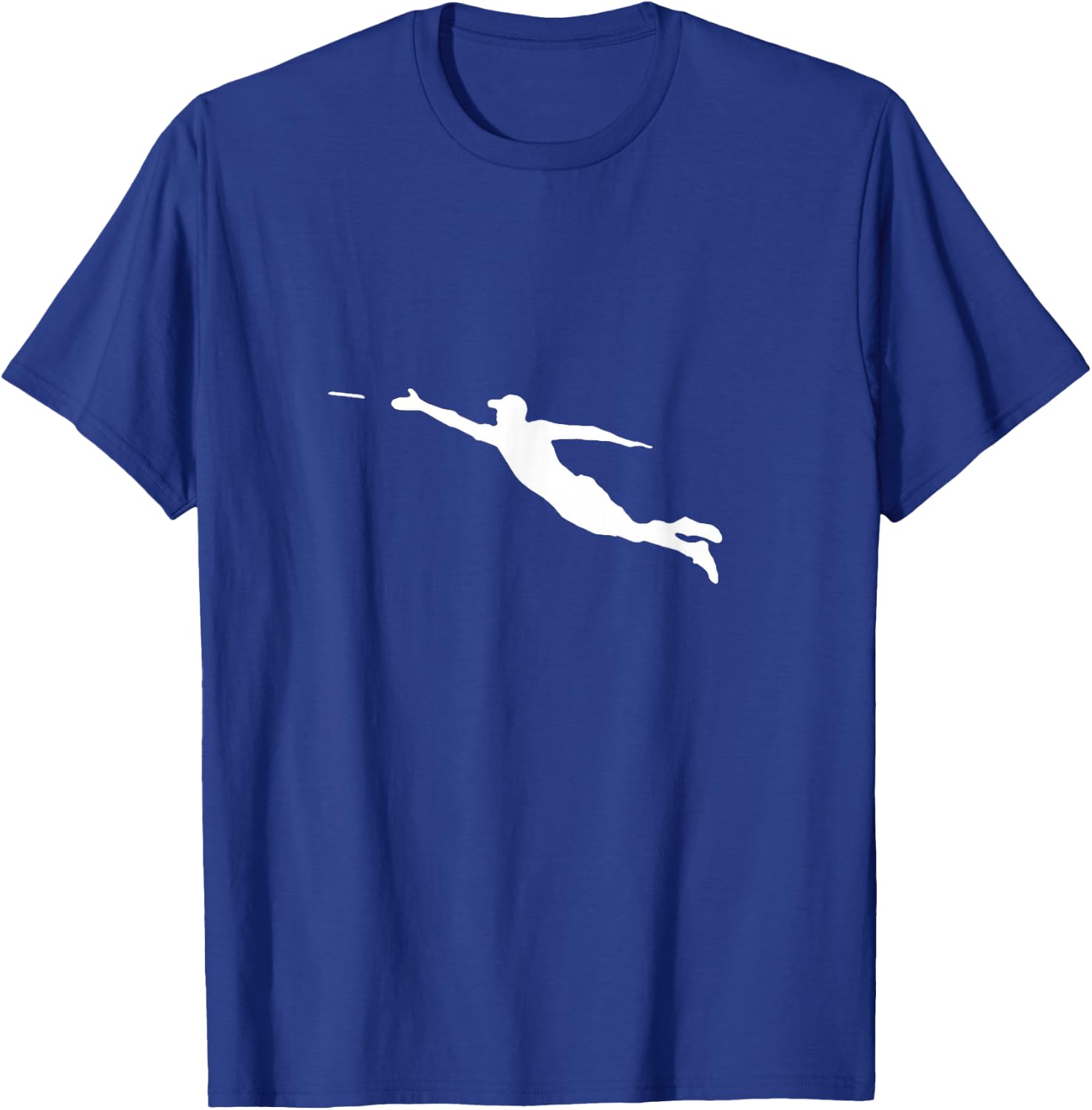 Ultimate Frisbee Friends Adult X-Small Black Graphic T-Shirt - T-Shirt | Royal