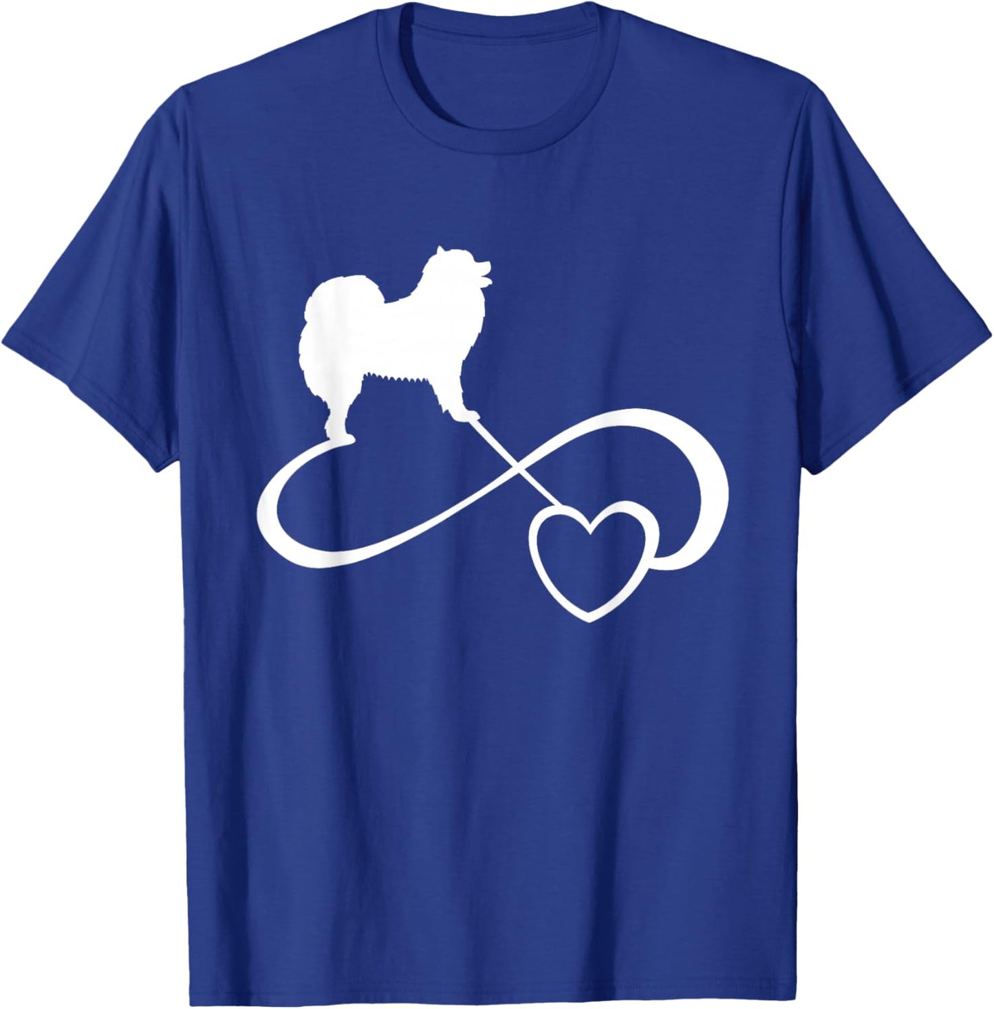 Samoyed Gift Dog Lover - Dog Breed Endless Love Heart T-Shirt - T-Shirt | Royal