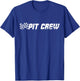 Pit Crew Race Car Birthday Family Racing T-Shirt - T-Shirt | Royal