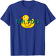 Big Ten Four Rubber Duck Convoy Trucker T-Shirt - T-Shirt | Royal