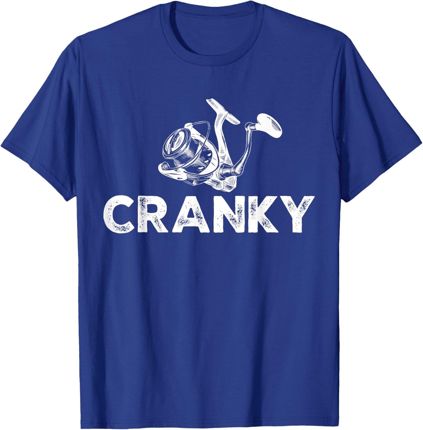 Funny Fishing Men Birthday T-Shirt - T-Shirt | Royal