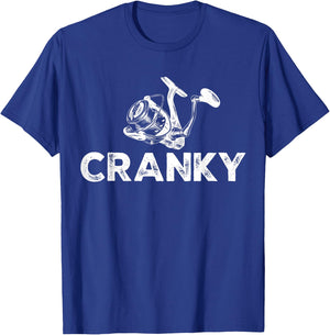 Funny Fishing Men Birthday T-Shirt - T-Shirt | Royal