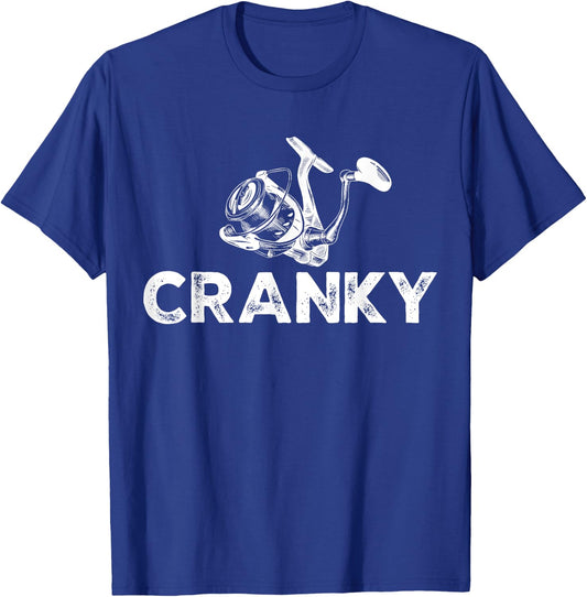 Funny Fishing Men Birthday T-Shirt - T-Shirt | Royal