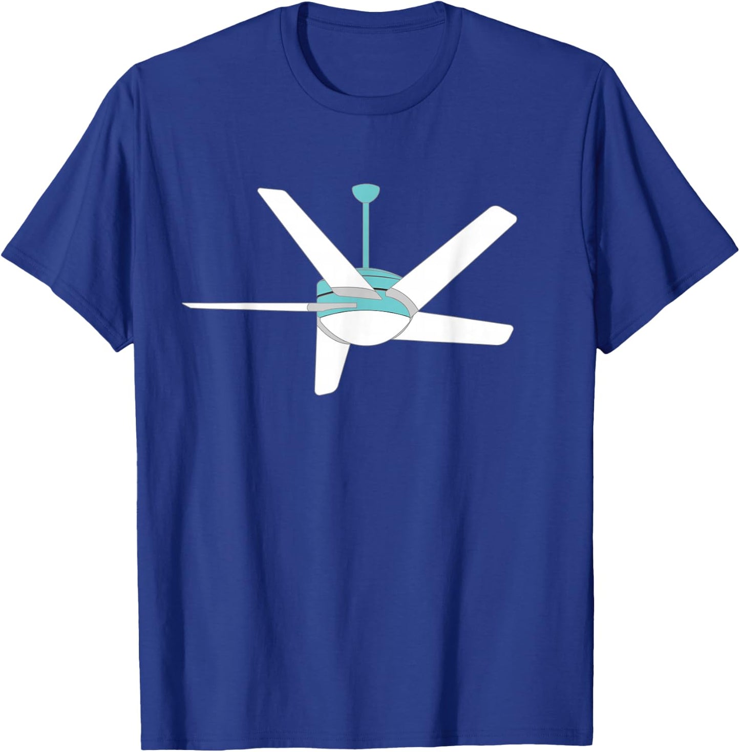 Ceiling Fan T-Shirt - T-Shirt | Royal