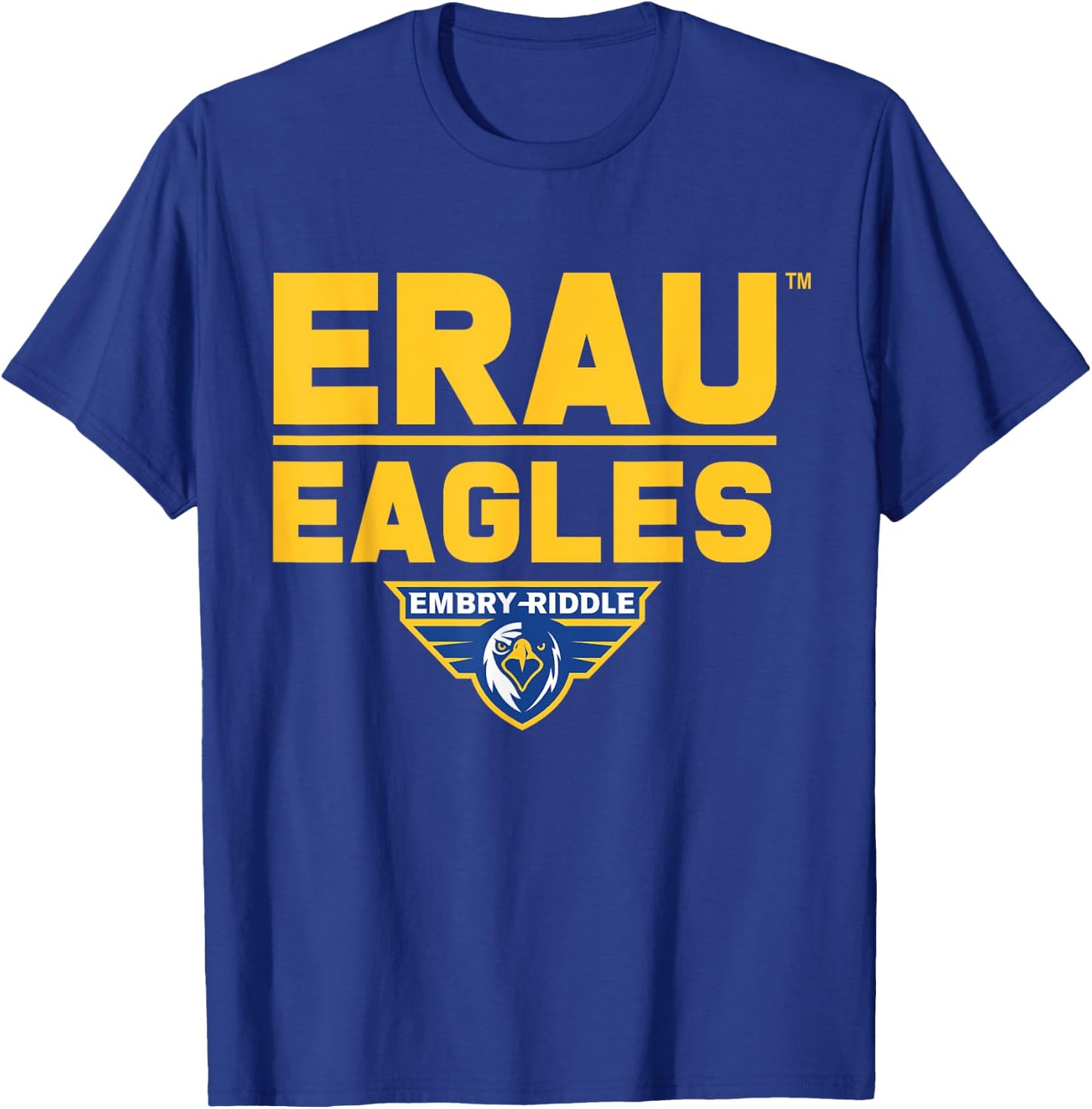 Embry Riddle Eagles | Official NCAA Merch | NCAFEMB05 T-Shirt - T-Shirt | Royal