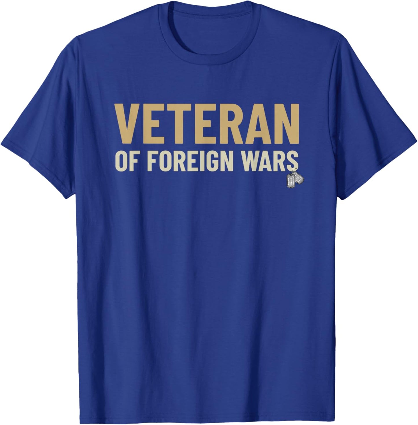 VETERAN OF FOREIGN WARS VETERAN'S Day T-Shirt - T-Shirt | Royal